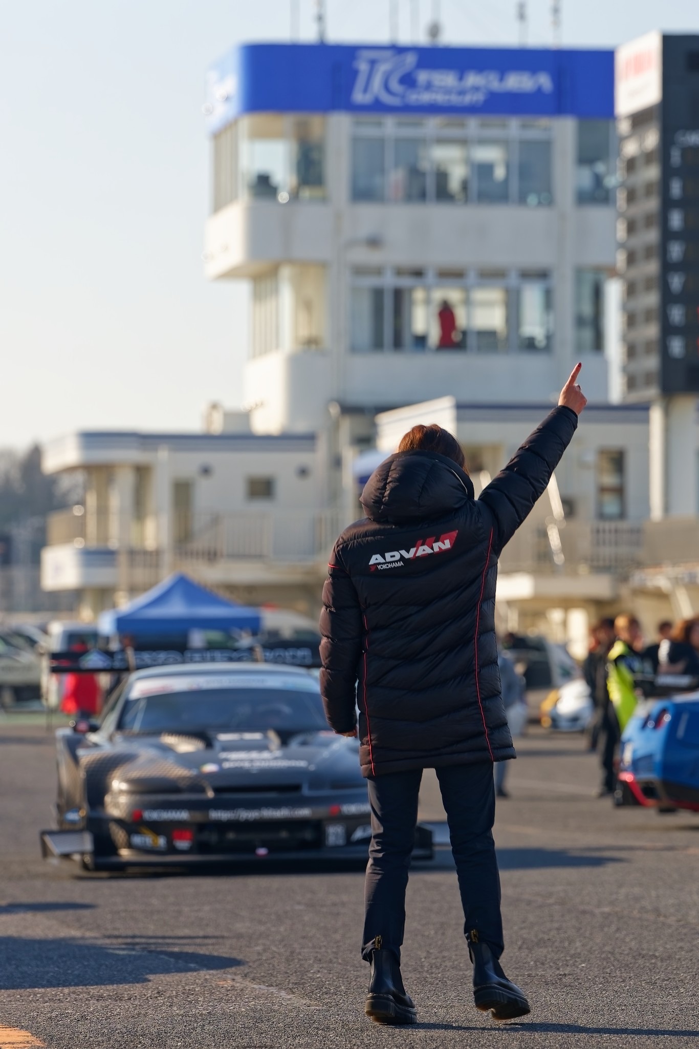 B-A-R 常陽不動産 RSC300&坂東さんが50秒台を出してピットに帰ってきた時